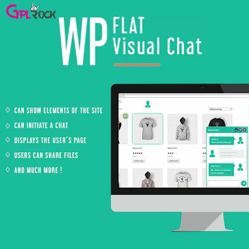 WP Flat Visual Chat | Live Chat & Remote View for WordPress